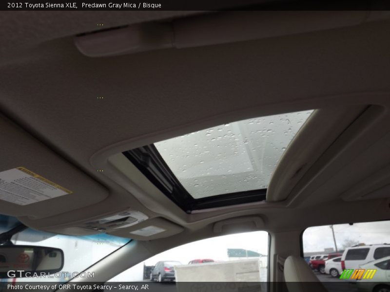 Predawn Gray Mica / Bisque 2012 Toyota Sienna XLE