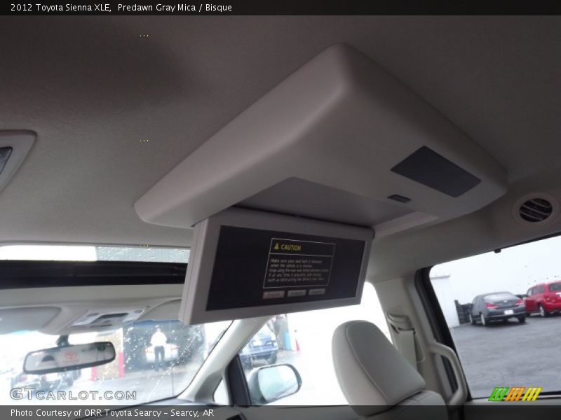 Predawn Gray Mica / Bisque 2012 Toyota Sienna XLE