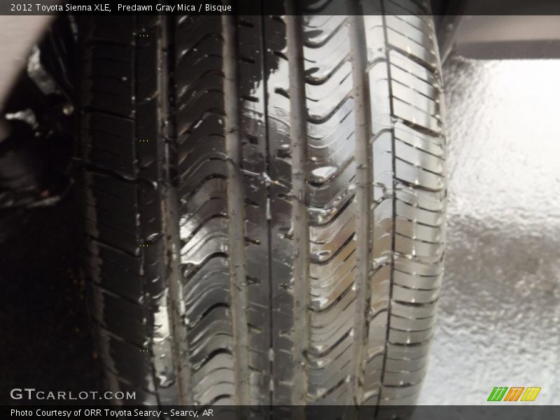 Predawn Gray Mica / Bisque 2012 Toyota Sienna XLE