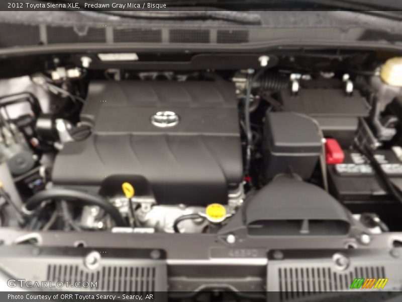 Predawn Gray Mica / Bisque 2012 Toyota Sienna XLE