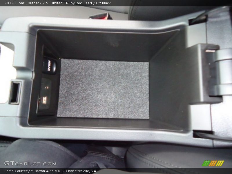 Ruby Red Pearl / Off Black 2012 Subaru Outback 2.5i Limited
