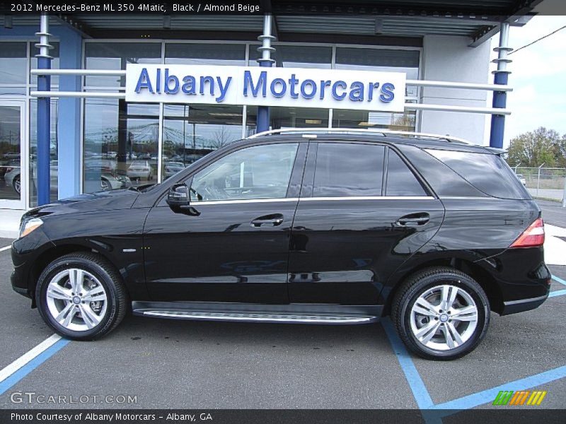Black / Almond Beige 2012 Mercedes-Benz ML 350 4Matic