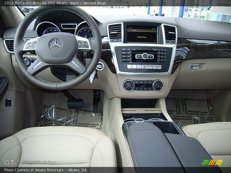 Black / Almond Beige 2012 Mercedes-Benz ML 350 4Matic