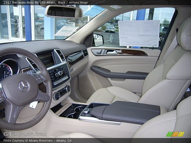 Black / Almond Beige 2012 Mercedes-Benz ML 350 4Matic