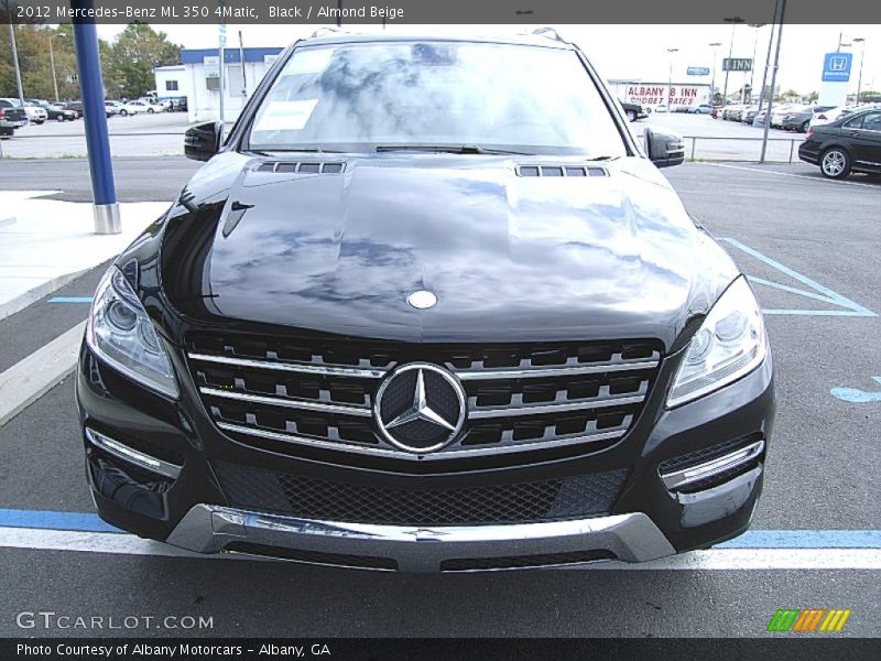 Black / Almond Beige 2012 Mercedes-Benz ML 350 4Matic
