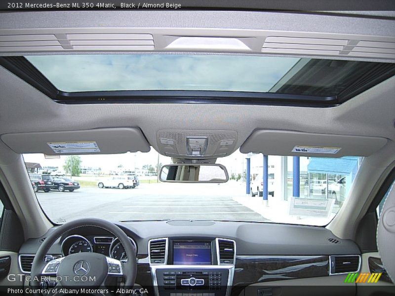 Black / Almond Beige 2012 Mercedes-Benz ML 350 4Matic