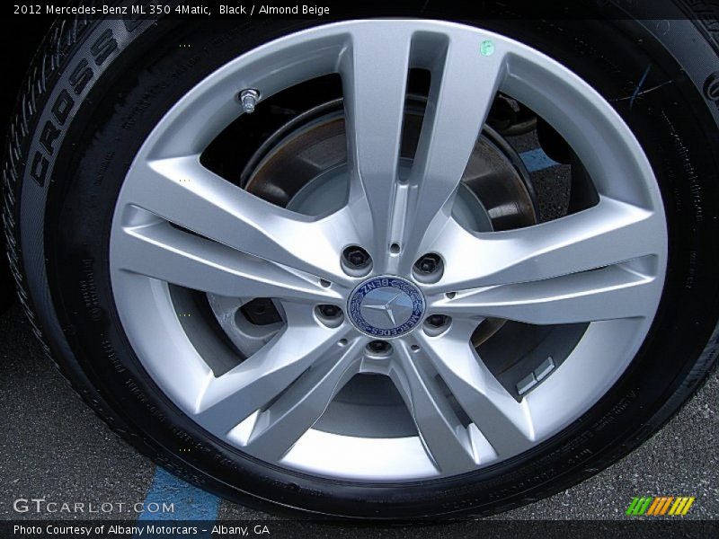 Black / Almond Beige 2012 Mercedes-Benz ML 350 4Matic