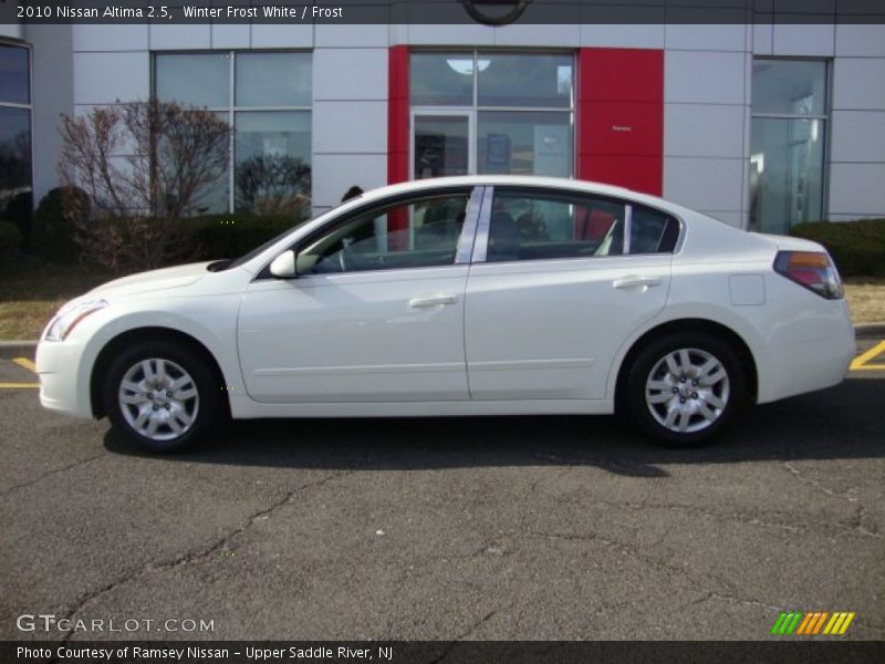 Winter Frost White / Frost 2010 Nissan Altima 2.5