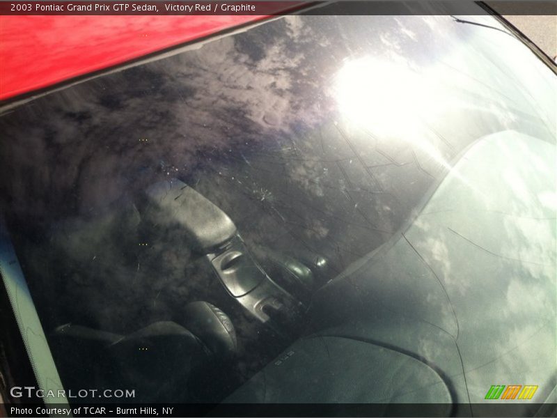 Victory Red / Graphite 2003 Pontiac Grand Prix GTP Sedan