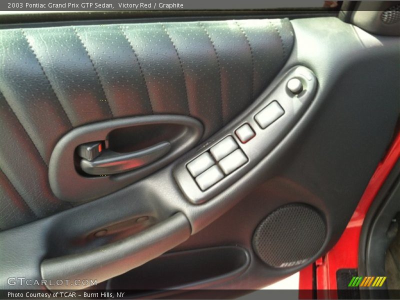 Victory Red / Graphite 2003 Pontiac Grand Prix GTP Sedan