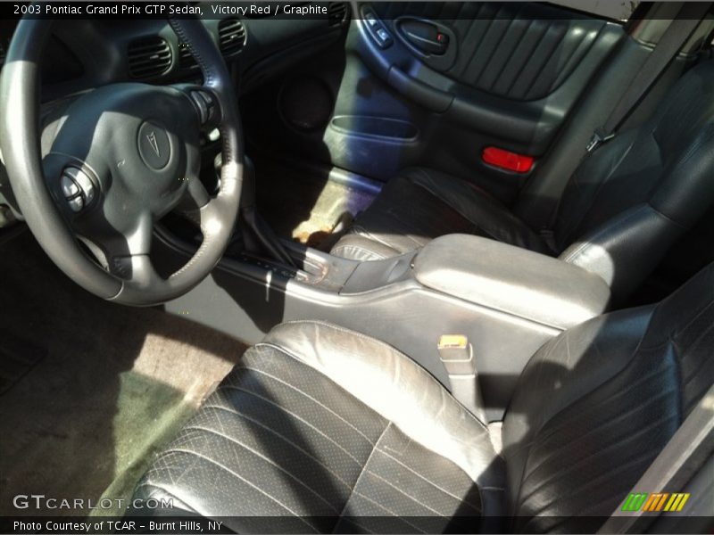 Victory Red / Graphite 2003 Pontiac Grand Prix GTP Sedan