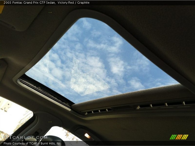 Victory Red / Graphite 2003 Pontiac Grand Prix GTP Sedan