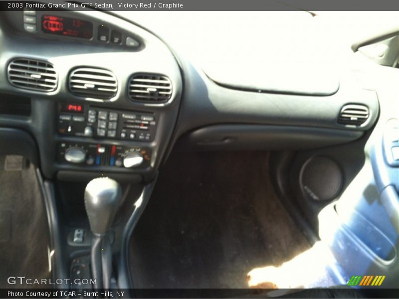 Victory Red / Graphite 2003 Pontiac Grand Prix GTP Sedan
