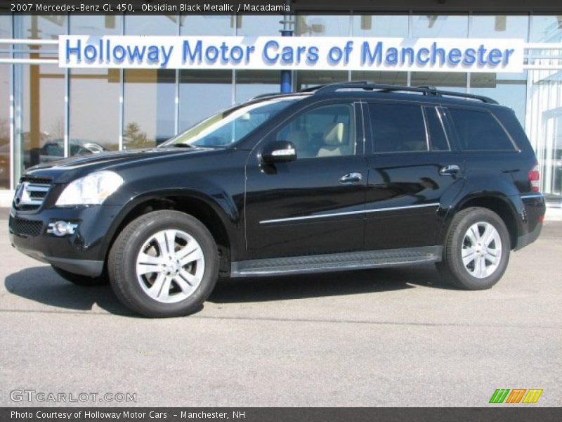 Obsidian Black Metallic / Macadamia 2007 Mercedes-Benz GL 450