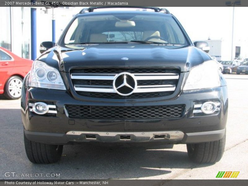 Obsidian Black Metallic / Macadamia 2007 Mercedes-Benz GL 450