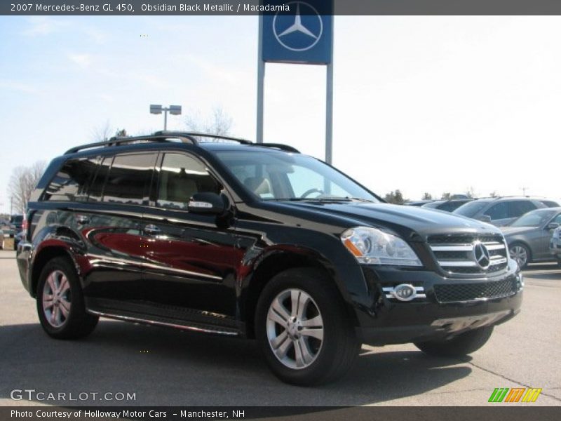 Obsidian Black Metallic / Macadamia 2007 Mercedes-Benz GL 450