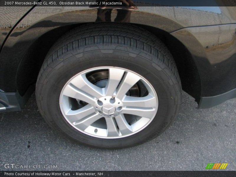 Obsidian Black Metallic / Macadamia 2007 Mercedes-Benz GL 450