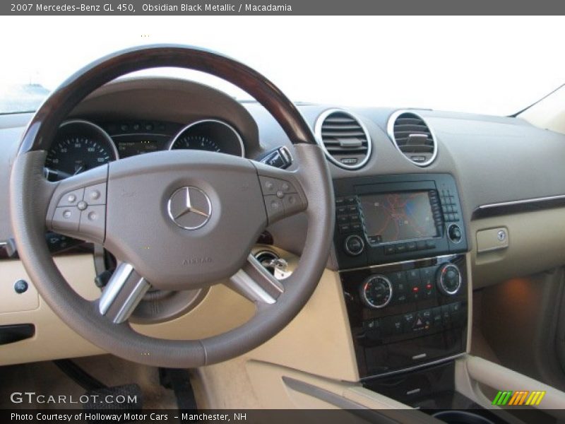 Obsidian Black Metallic / Macadamia 2007 Mercedes-Benz GL 450
