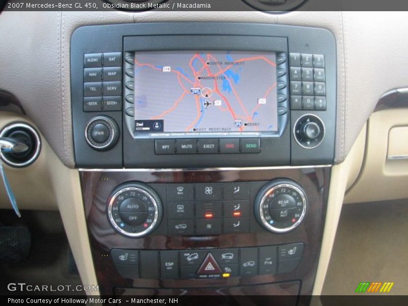 Obsidian Black Metallic / Macadamia 2007 Mercedes-Benz GL 450