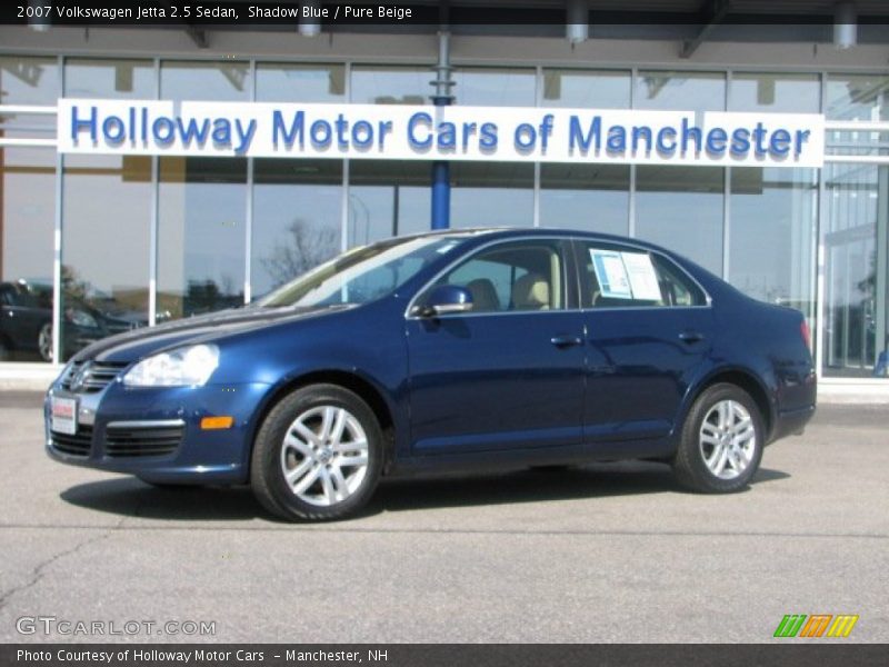 Shadow Blue / Pure Beige 2007 Volkswagen Jetta 2.5 Sedan