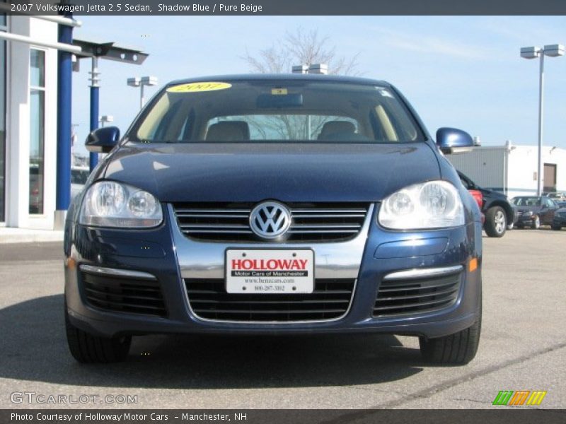 Shadow Blue / Pure Beige 2007 Volkswagen Jetta 2.5 Sedan