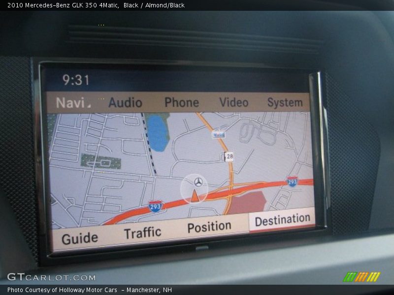 Navigation of 2010 GLK 350 4Matic