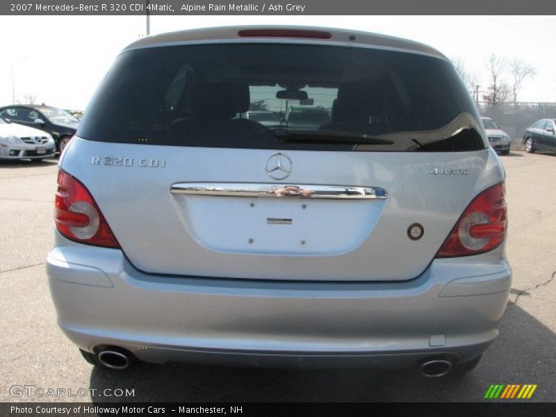 Alpine Rain Metallic / Ash Grey 2007 Mercedes-Benz R 320 CDI 4Matic