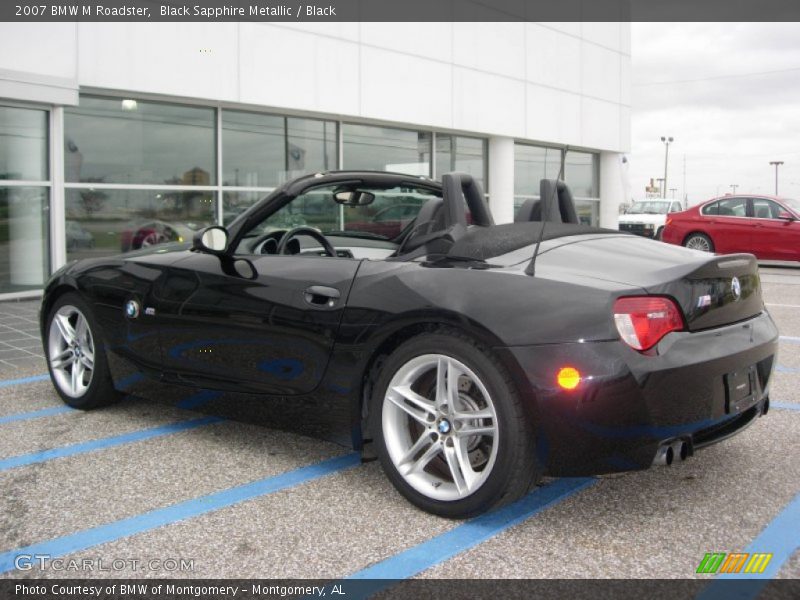  2007 M Roadster Black Sapphire Metallic