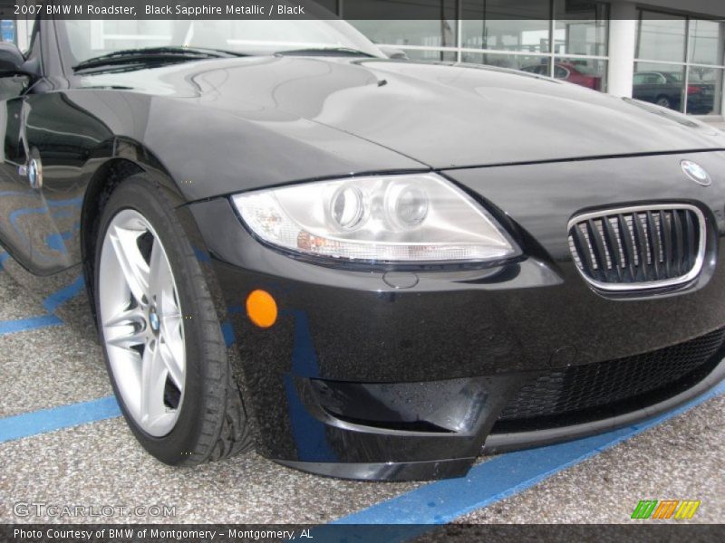Black Sapphire Metallic / Black 2007 BMW M Roadster