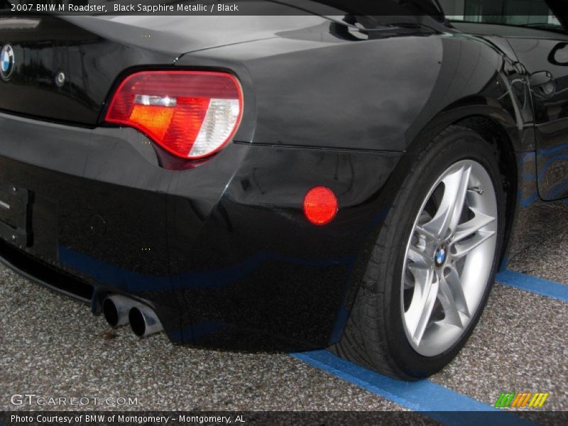 Black Sapphire Metallic / Black 2007 BMW M Roadster