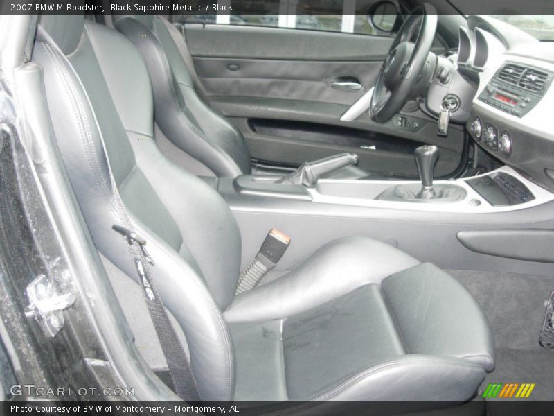  2007 M Roadster Black Interior