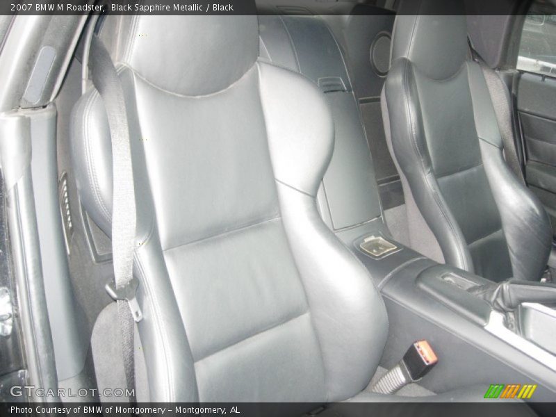 Black Sapphire Metallic / Black 2007 BMW M Roadster