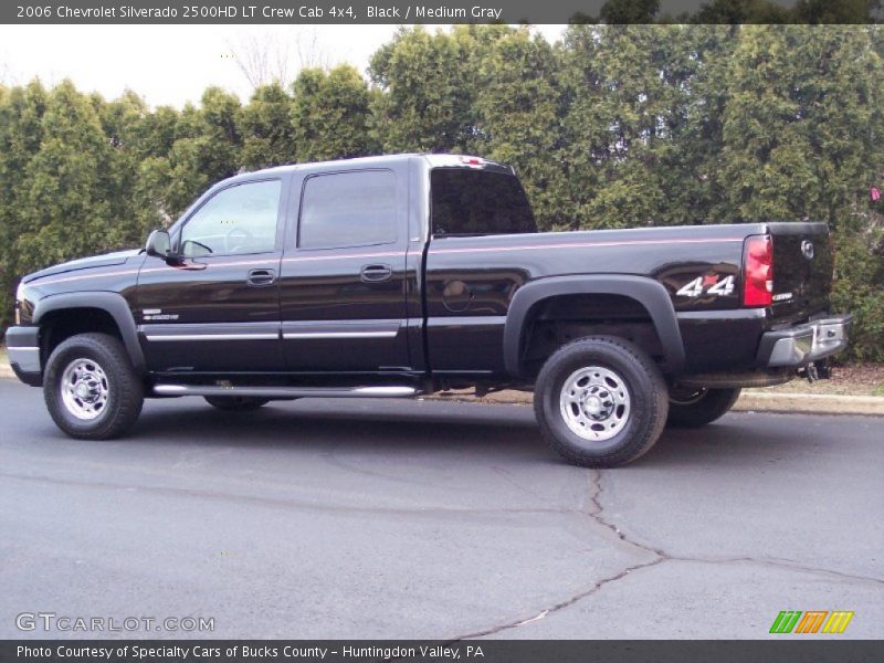 Black / Medium Gray 2006 Chevrolet Silverado 2500HD LT Crew Cab 4x4