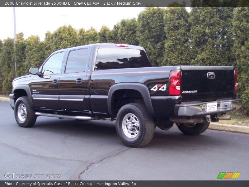Black / Medium Gray 2006 Chevrolet Silverado 2500HD LT Crew Cab 4x4