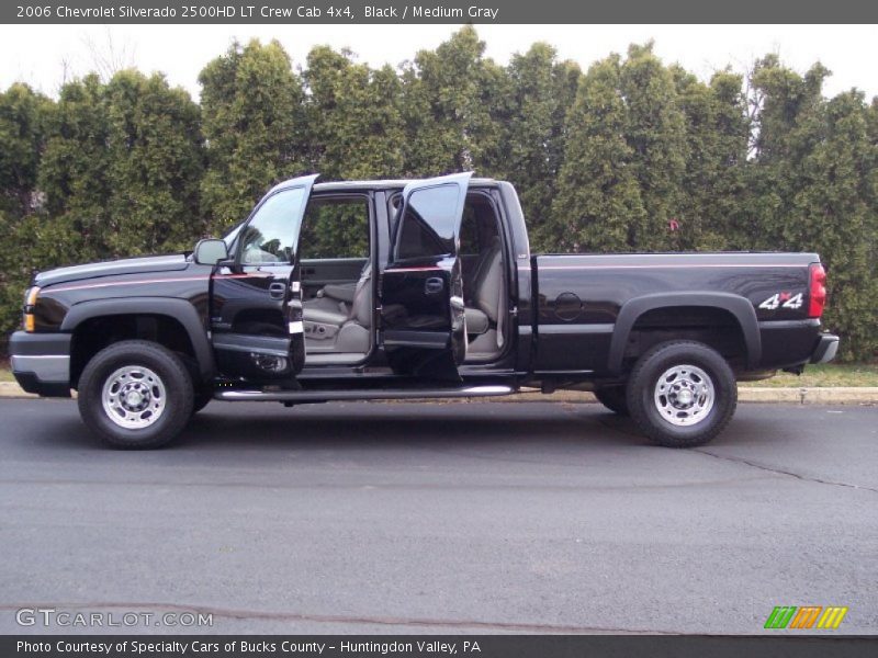 Black / Medium Gray 2006 Chevrolet Silverado 2500HD LT Crew Cab 4x4