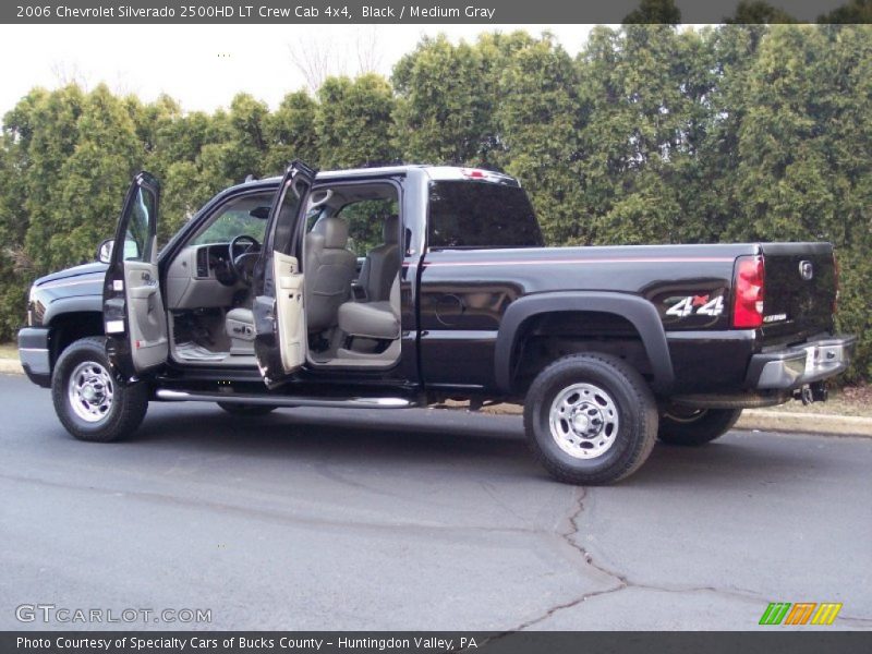 Black / Medium Gray 2006 Chevrolet Silverado 2500HD LT Crew Cab 4x4