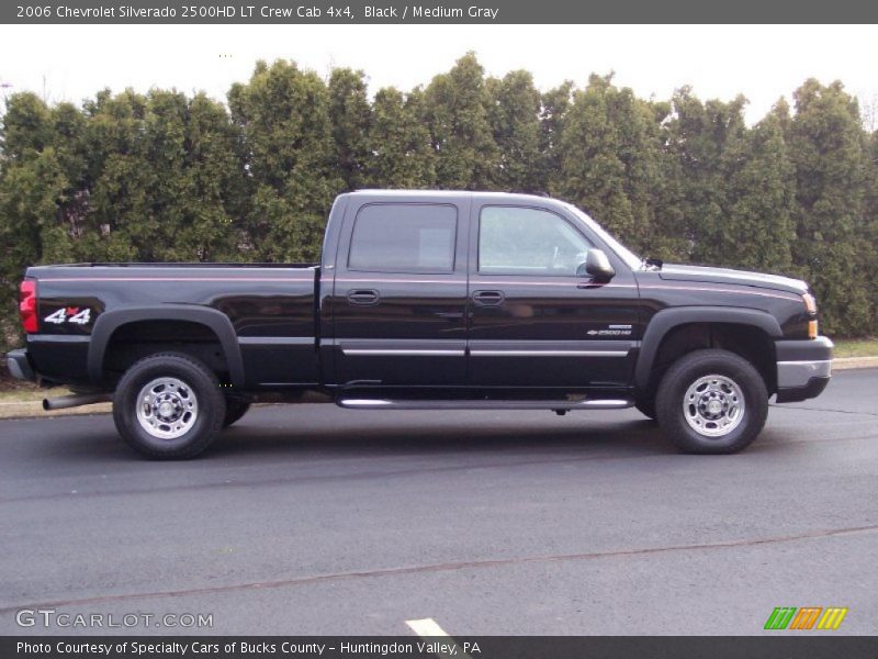 Black / Medium Gray 2006 Chevrolet Silverado 2500HD LT Crew Cab 4x4