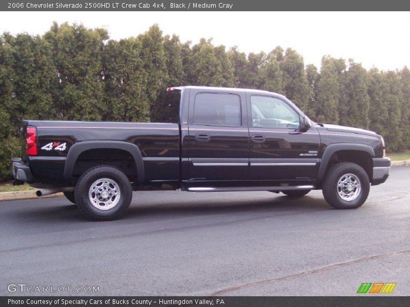 Black / Medium Gray 2006 Chevrolet Silverado 2500HD LT Crew Cab 4x4