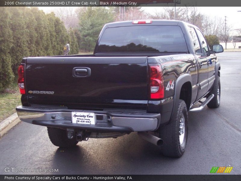 Black / Medium Gray 2006 Chevrolet Silverado 2500HD LT Crew Cab 4x4