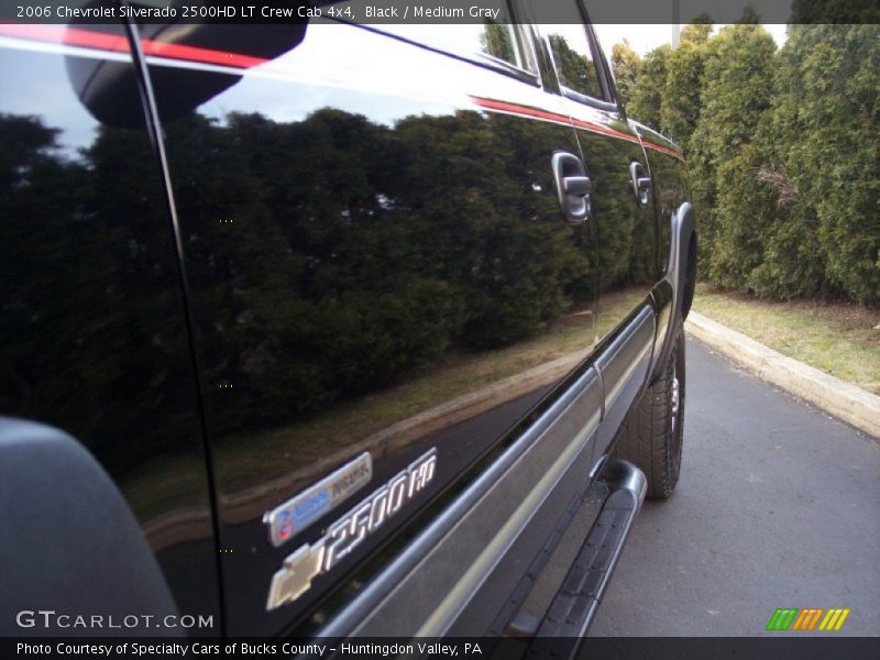 Black / Medium Gray 2006 Chevrolet Silverado 2500HD LT Crew Cab 4x4