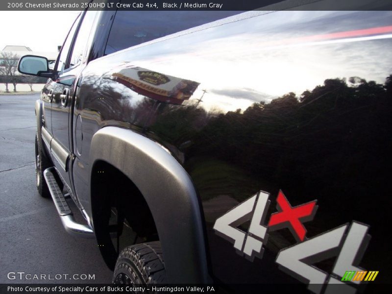 Black / Medium Gray 2006 Chevrolet Silverado 2500HD LT Crew Cab 4x4
