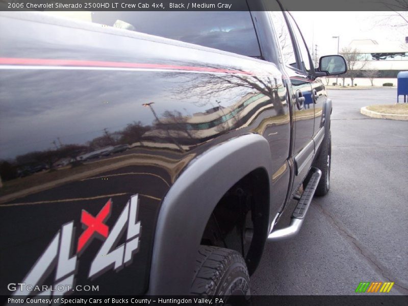 Black / Medium Gray 2006 Chevrolet Silverado 2500HD LT Crew Cab 4x4