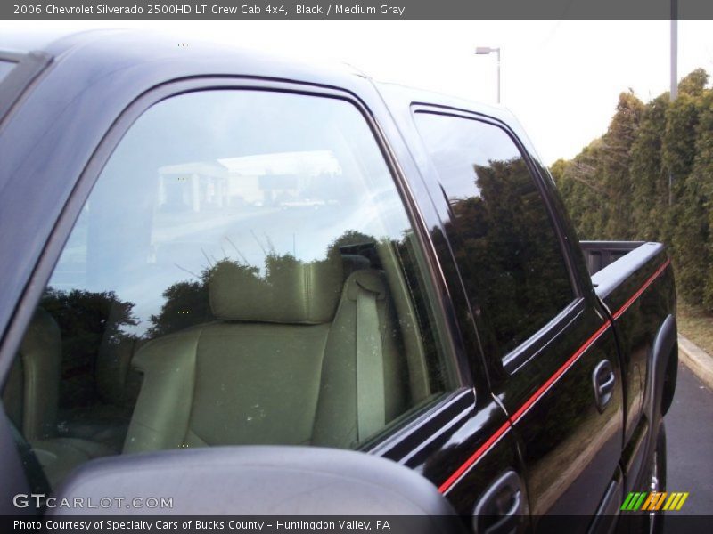 Black / Medium Gray 2006 Chevrolet Silverado 2500HD LT Crew Cab 4x4