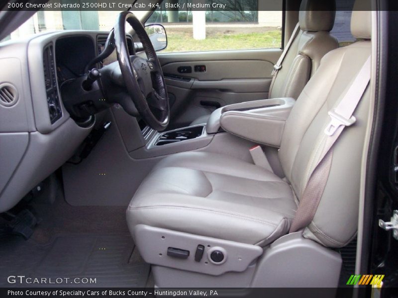 Black / Medium Gray 2006 Chevrolet Silverado 2500HD LT Crew Cab 4x4