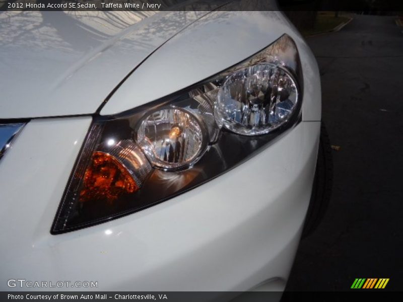 Taffeta White / Ivory 2012 Honda Accord SE Sedan