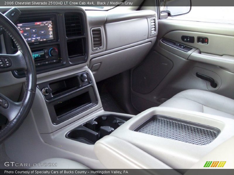 Black / Medium Gray 2006 Chevrolet Silverado 2500HD LT Crew Cab 4x4