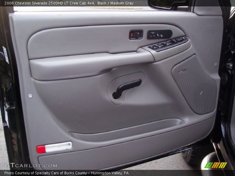 Black / Medium Gray 2006 Chevrolet Silverado 2500HD LT Crew Cab 4x4