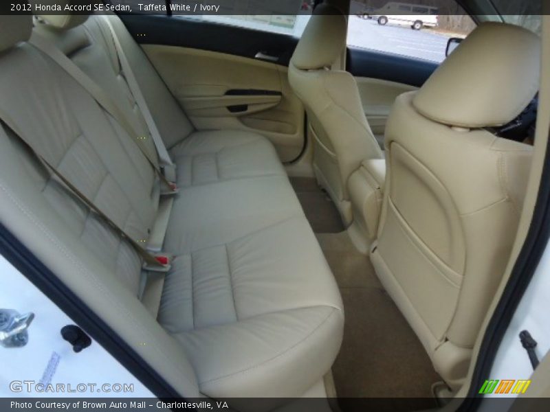 Taffeta White / Ivory 2012 Honda Accord SE Sedan