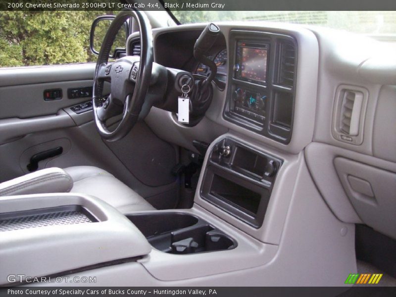 Black / Medium Gray 2006 Chevrolet Silverado 2500HD LT Crew Cab 4x4
