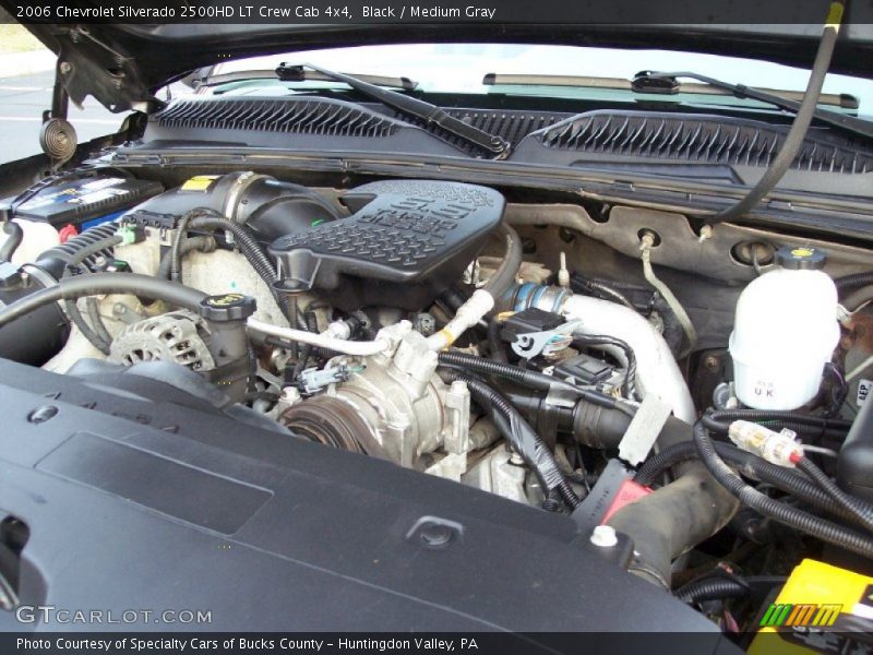 Black / Medium Gray 2006 Chevrolet Silverado 2500HD LT Crew Cab 4x4
